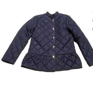 Crown & Ivy girls navy jacket